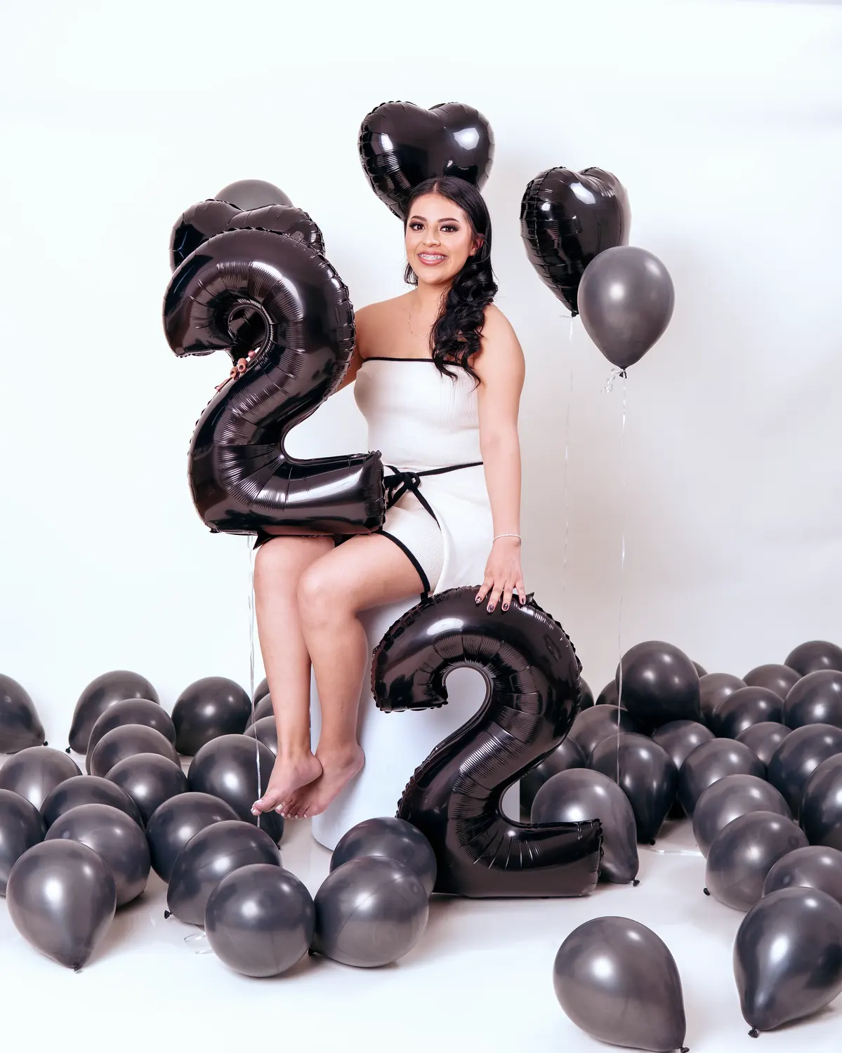 Sesión fotográfica en estudio
